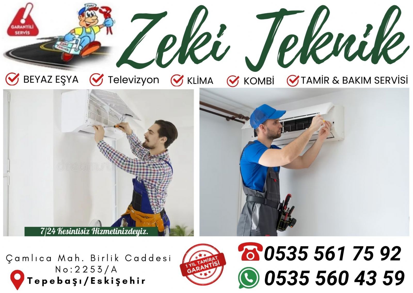 Eskişehir Klima Servisi