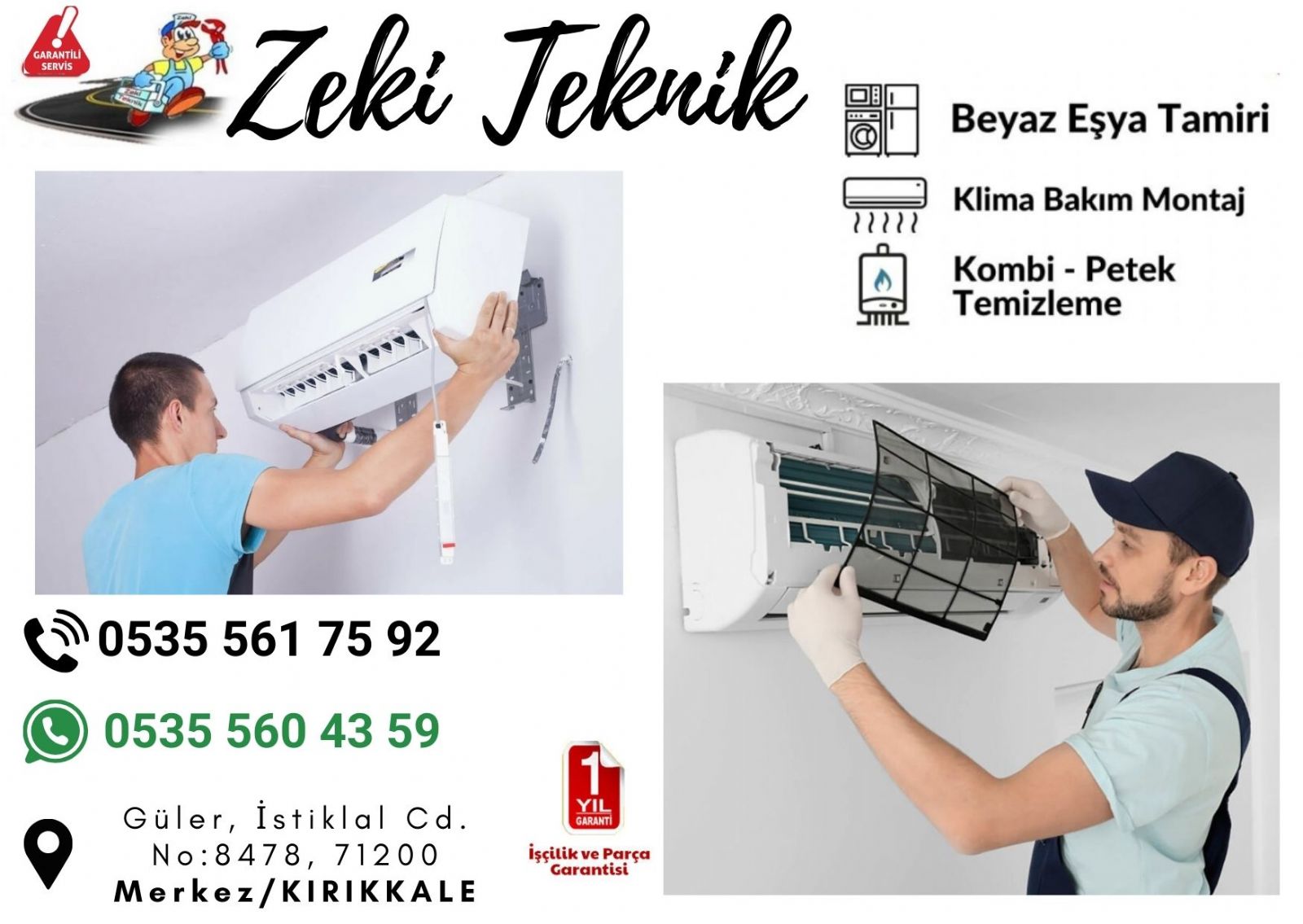 Kırıkkale Klima Servisi