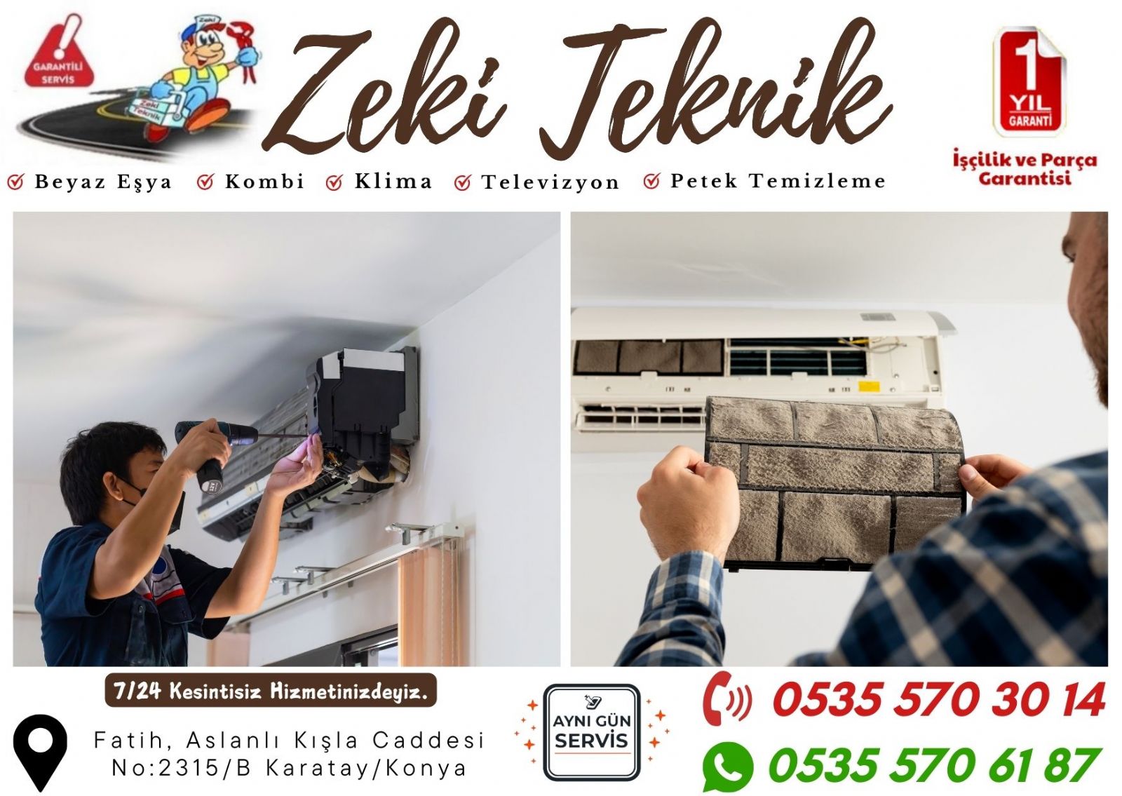 Karatay Klima Servisi
