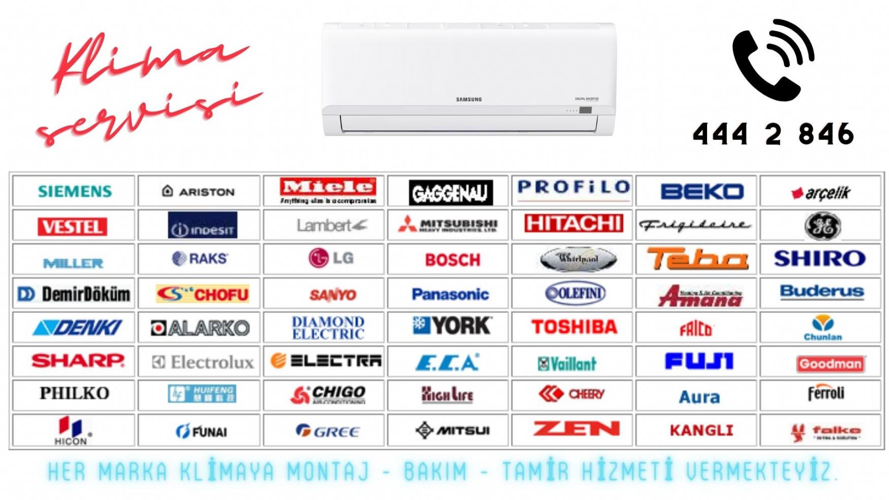7/24 Klima Arıza Bakım ve Montah Hizmeti